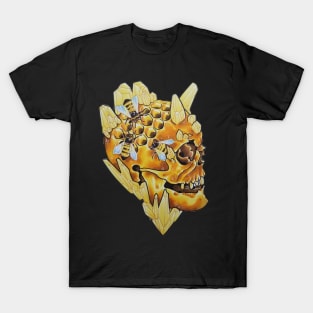 Yellow Crystal Skull T-Shirt